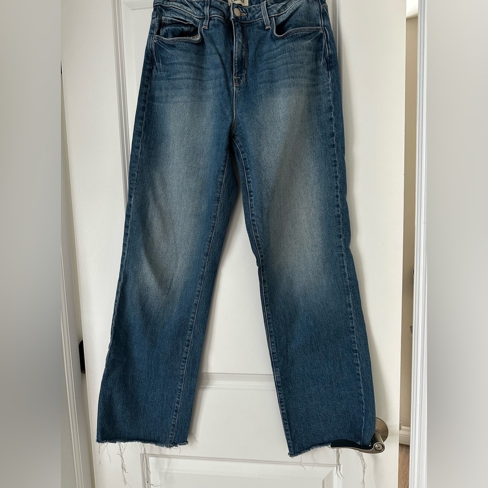 L'AGENCE Blue Flare & Wide Leg Jeans